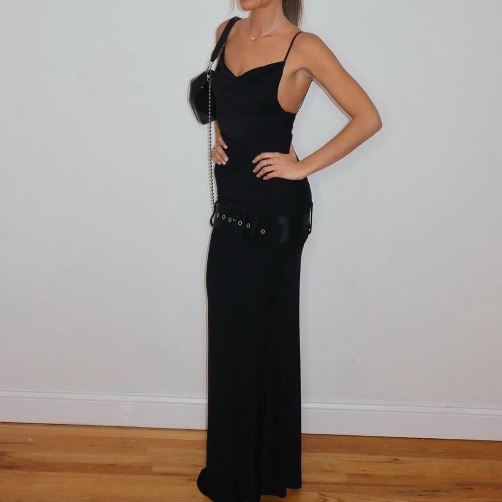 Retrofete Black Maxi Dress